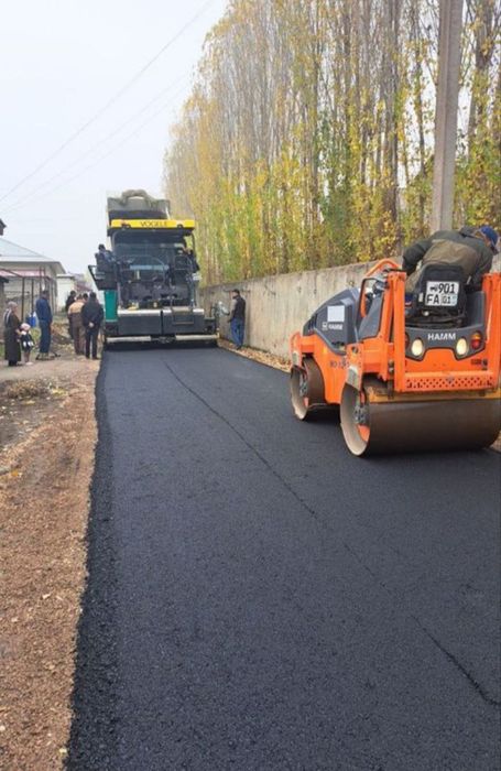 Sifatli va arzon narxda asfalt xizmati