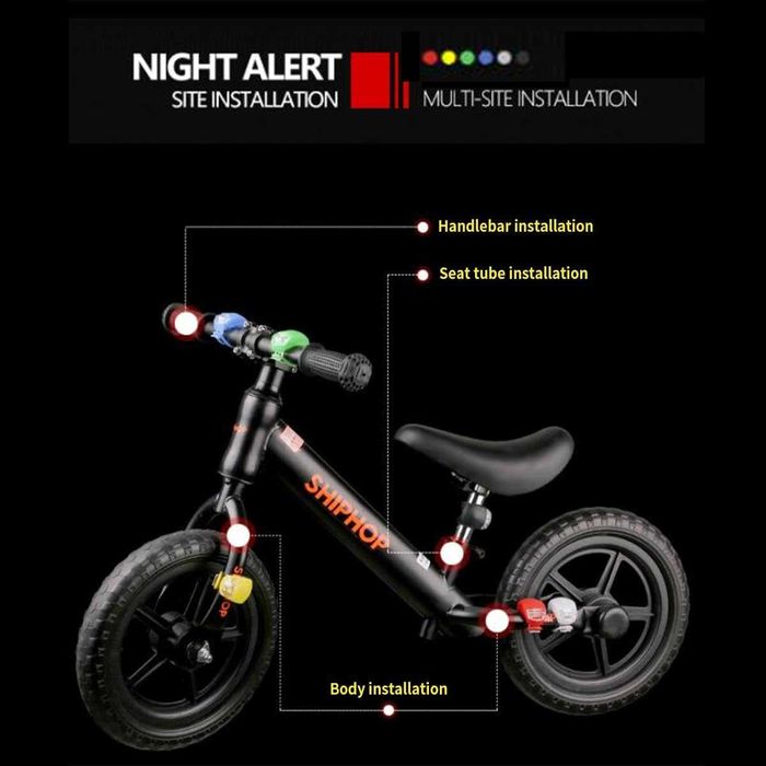 LED ФАР  СТОП за Колело Тротинетка. ЛЕД Светлина  Фарче за Велосипед