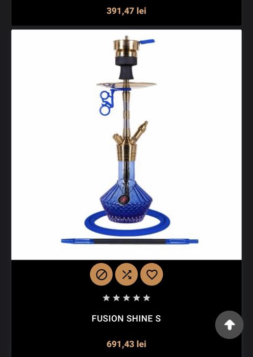 Vand 5 narghilele Amy deluxe in conditie 10/10