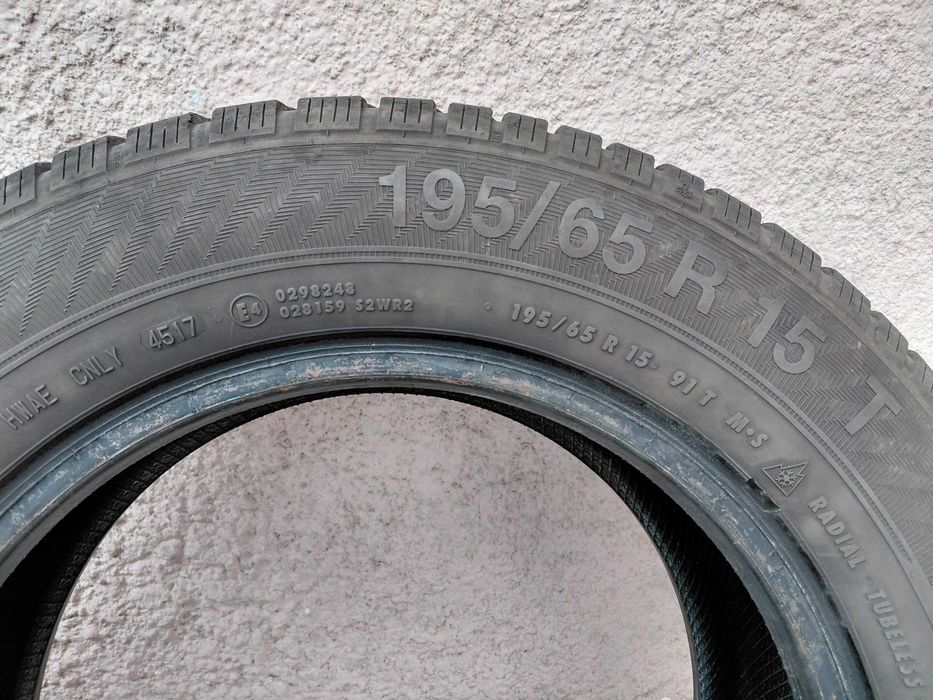 4 бр. Gislaved Euro Frost 6 - 195/65/15 ,втора