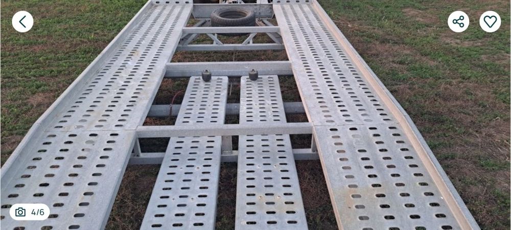 Vând platforma auto de  2000 kg