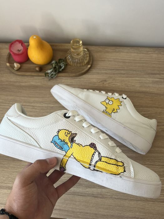 Custom Обувки семейство Симпсън