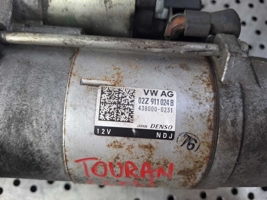 electromotor 1.6 tdi crk vw touran 5t1 02z911024b  438000-0231