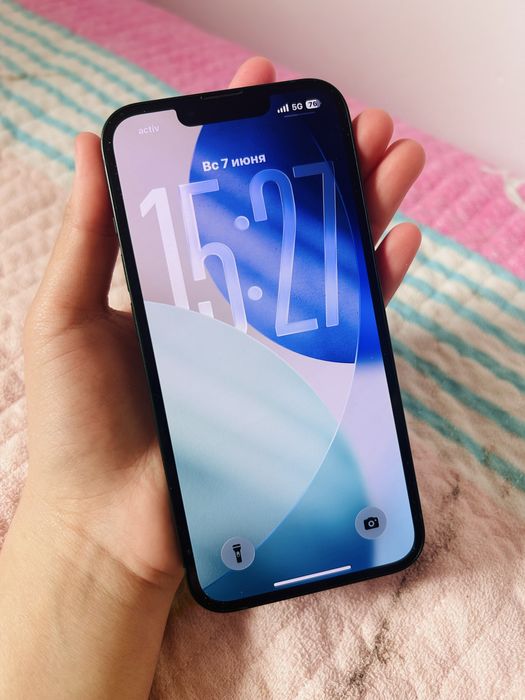 iPhone 13 зеленый цвет, 128гб, 85% емкость