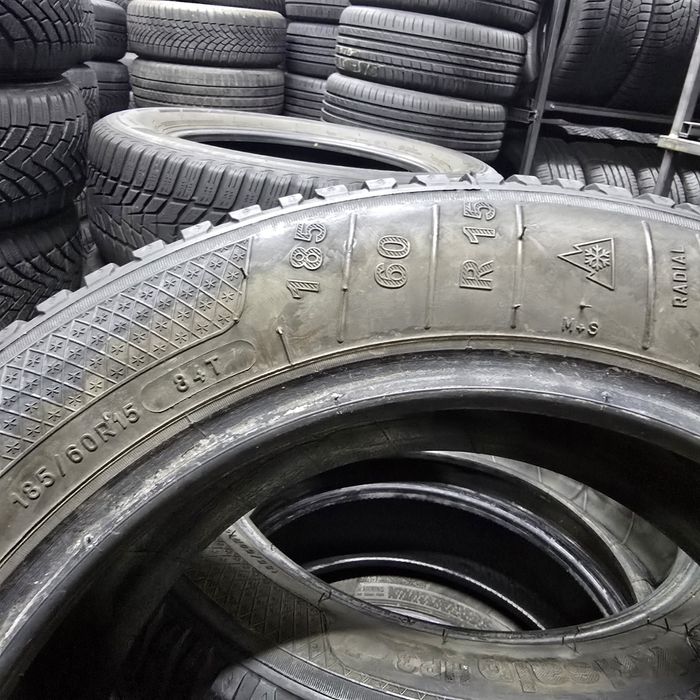 2x 185/60/15 M+S KLEBER 2020 Stare excelentă