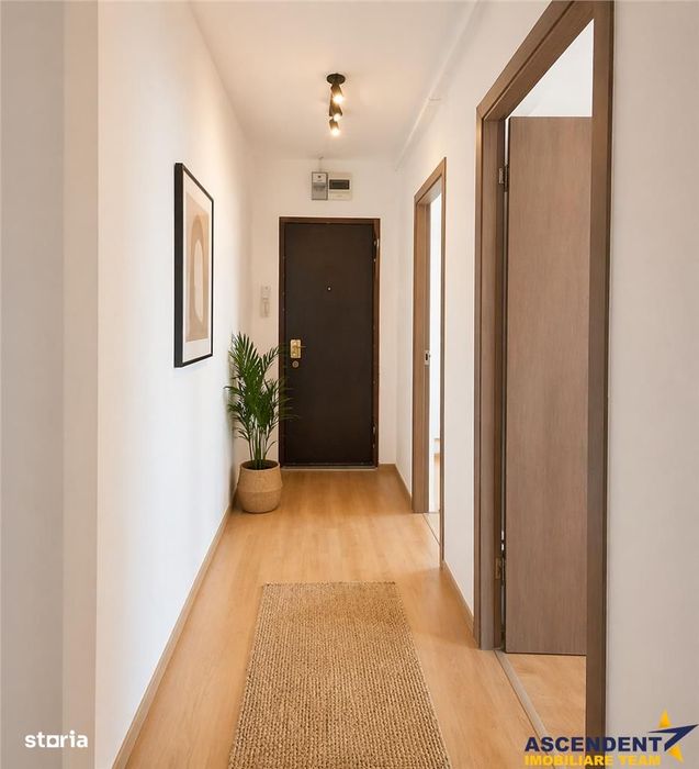 3D! Renovat, luminos, living si 2 dormitoare, cu vedere panoramica, Vl