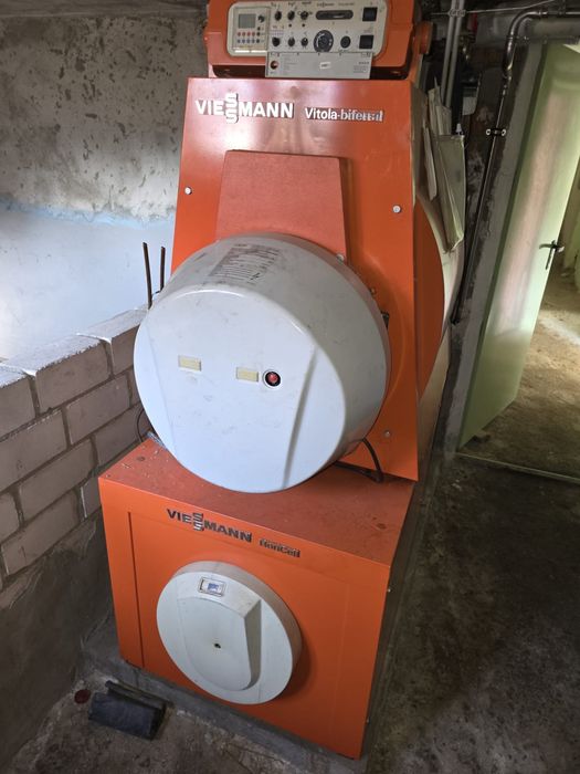 Centrală termică Viessmann – Vitola-biferral + arzător Horicell
