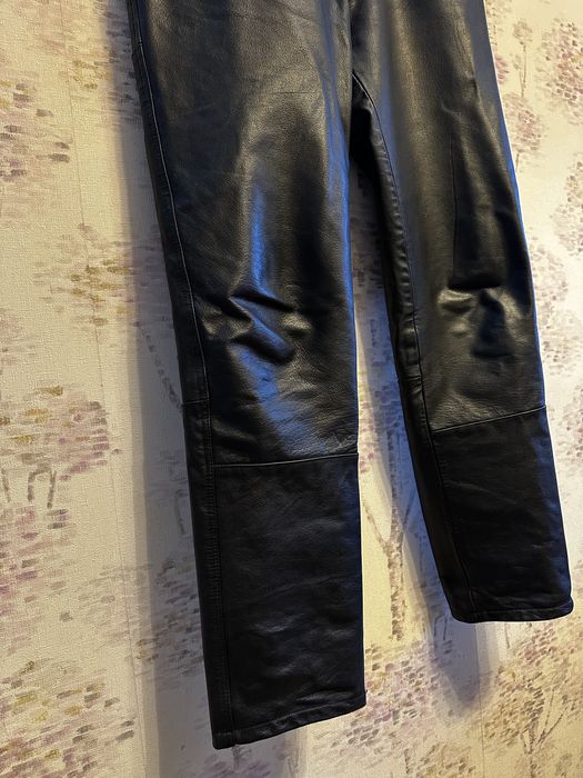 Pantaloni 100% piele naturala barbati Louis marimea M-36