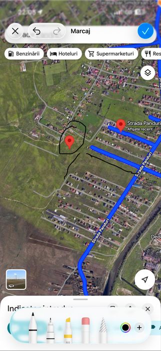 Teren Panduri, între Jiete