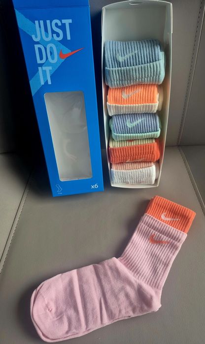 Sosete Nike dama ! Set de 6 bucati ! Material calitativ!