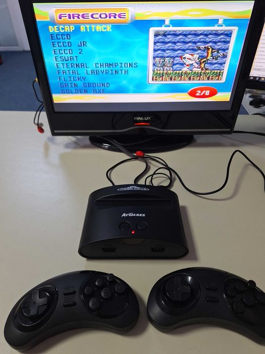 Console Sega Mega Drive Flashback HD, 80 Built-In Games, FB8280C