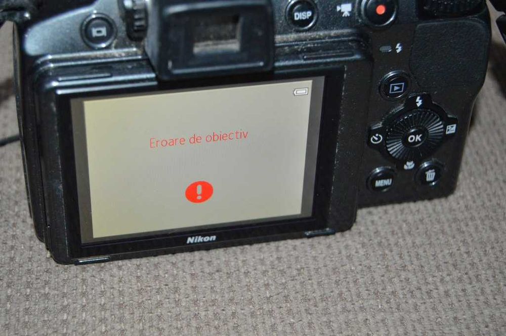 Camera foto digitala Nikon Coolpix P510 42x Eroare Obiectiv