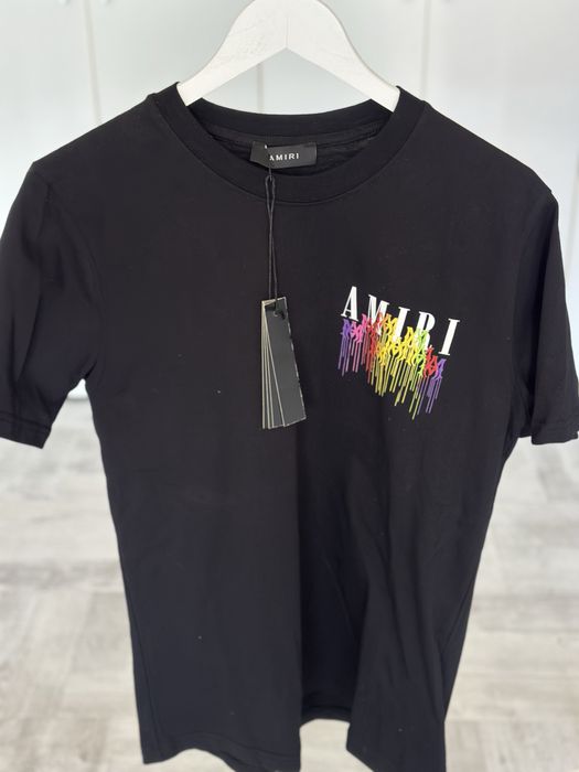 Tricou Amiri Painted OFF White
