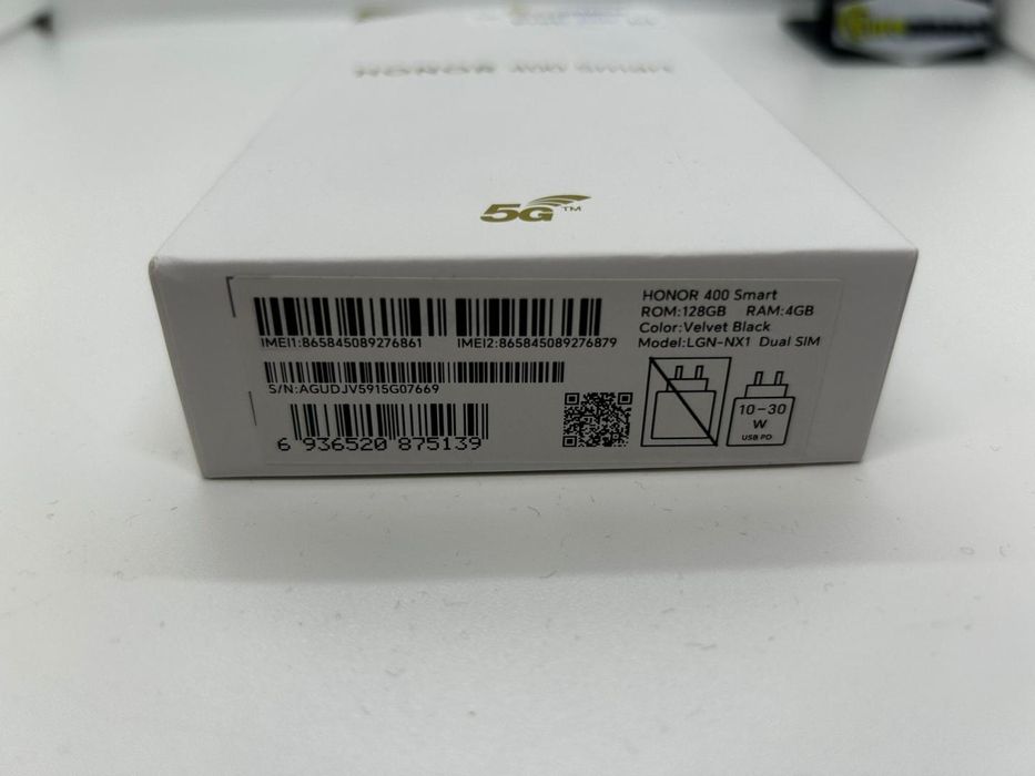 Telefon mobil Honor 400 Smart, 5G, Dual SIM, 128GB, 4GB RAM, -D-