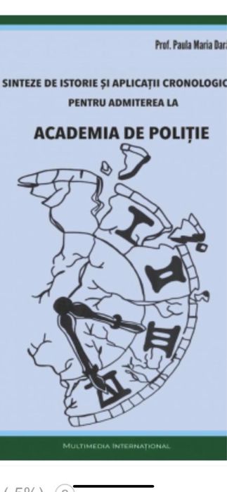 Carti de istorie pentru pregatire Academia de politie