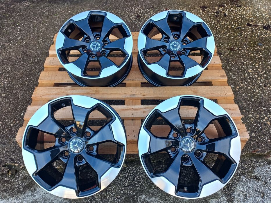 16"6×130 Mercedes Sprinter Vw Crafter 7ж ет40 3600кг Товариносимост.