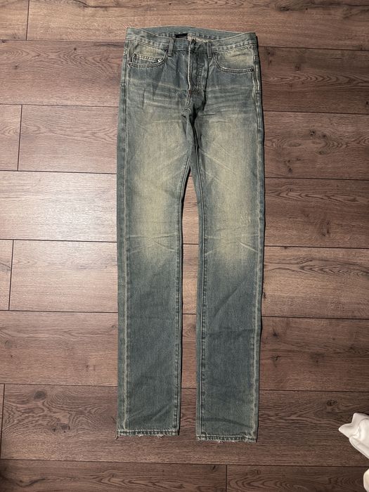 Blugi Dior Homme Hedi Slimane 04SS Bleu Claire