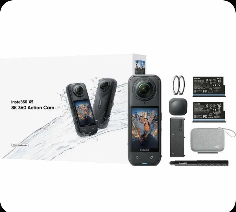 Kamera X5 combo. Insta 360 X5. .Insta 360 X4. Insta 360 X3. Garantiya