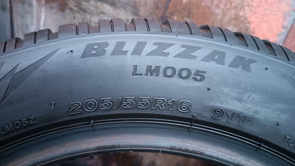 205/55/16 Bridgestone