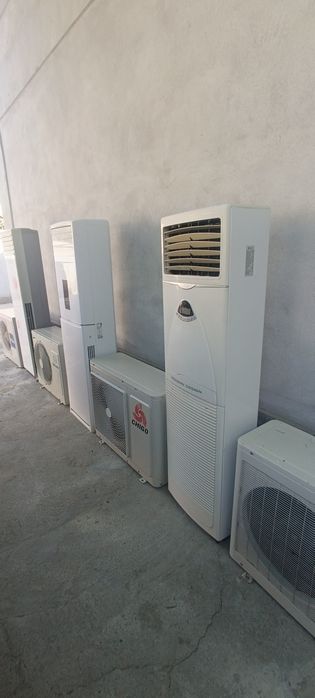 Хар хил турдаги кондиционер бор.