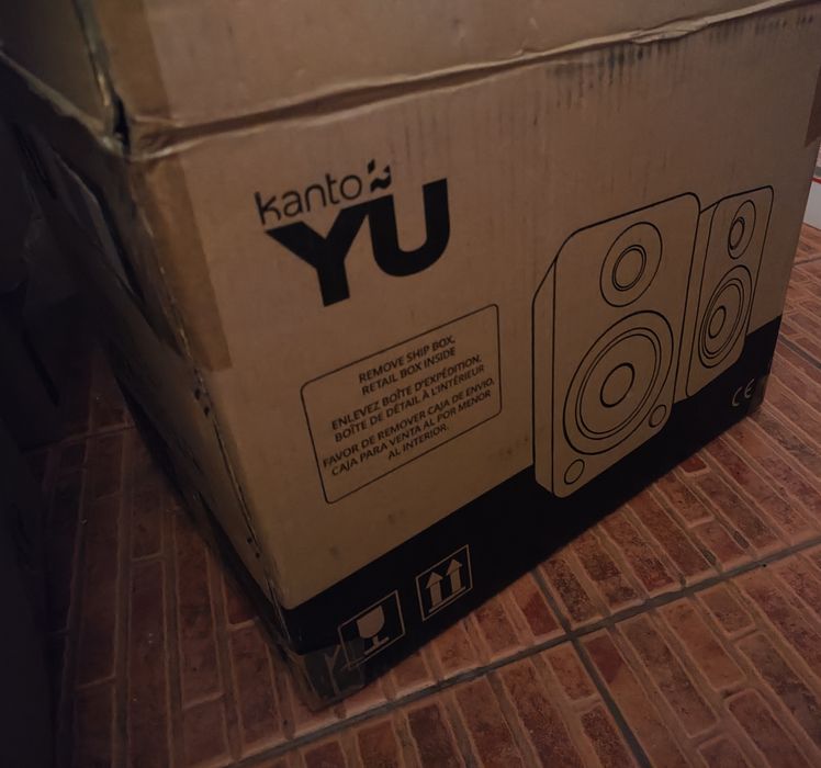 Boxe active Kanto YU 4" Negru Mat, 70W RMS, Bluetooth aptX, difuzoare Kevlar