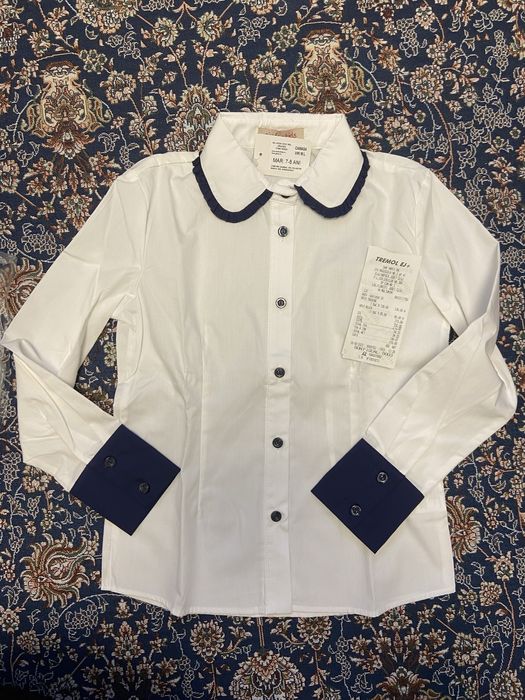 Camasa alba 7 - 8 ani