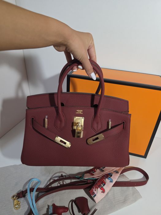 Налична чанта Hermes Birkin Rouge H