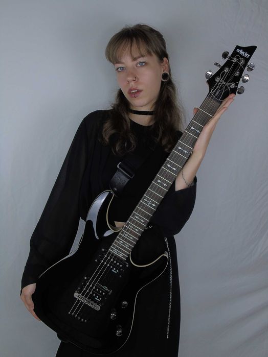 Гитара Schecter Omen 6 + Peavey Rage 158