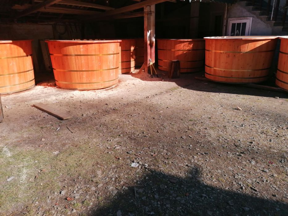 Ciubăr/jacuzii din lemn