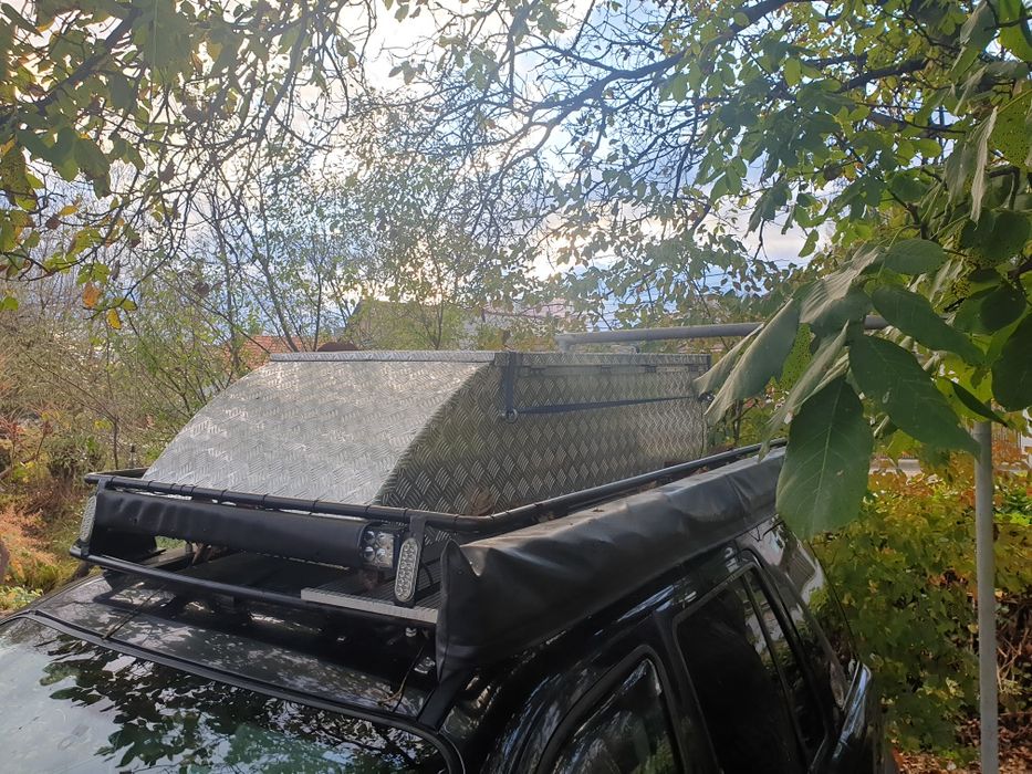 Cutie scule aluminiu striat 1900x400x700 pentru off-road