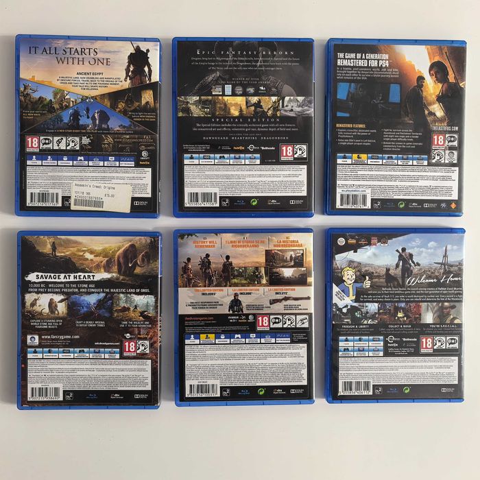 Игри За PS4 Assassin's Creed, Skyrim, Fallout, The Last Of Us, Farcry