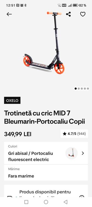 Trotineta oxelo mid 7