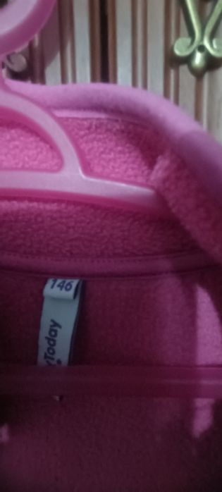 Флисовая кофта на девочку, 146 см