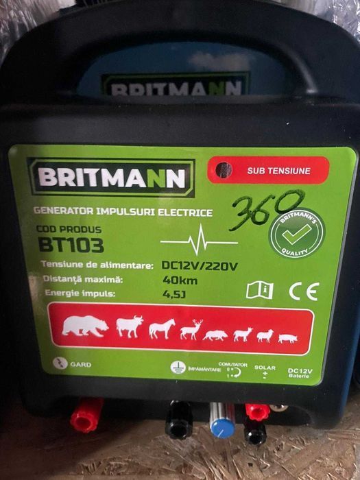 fir Gard electric animale panou solar vitei vaci oi capre cal porc