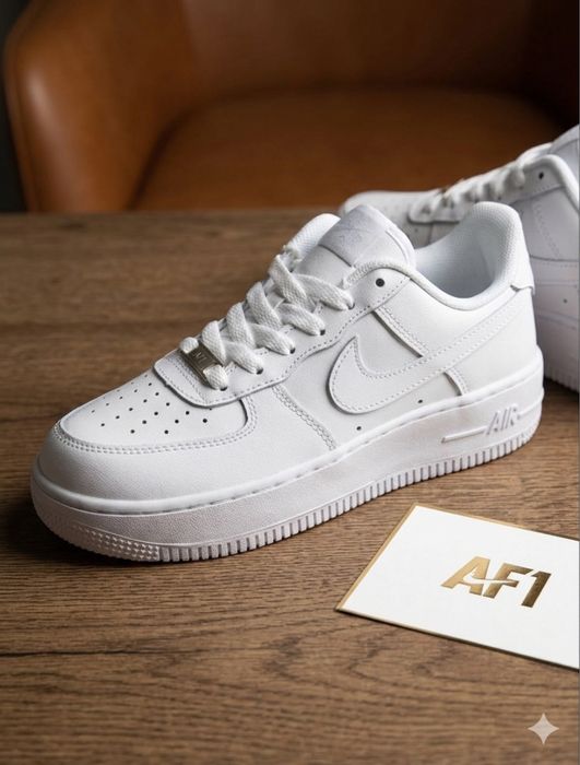 Nike Air Force белые