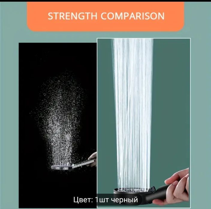 Продаётся душевая головка 5-режимная