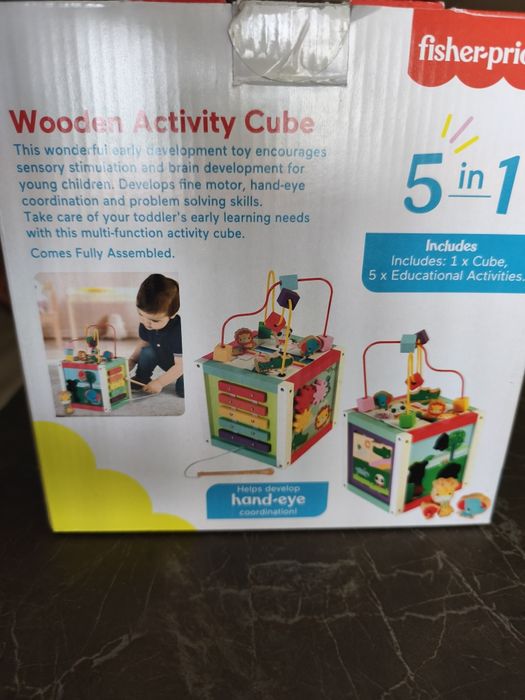 Fisher Price Куб Активен център 5 в 1