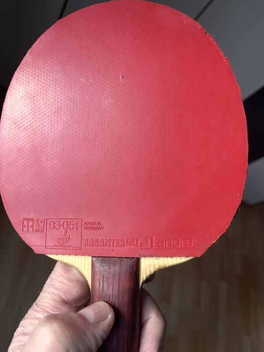 Paleta profesionala Andro TP Ligna CI off cu fete Rasanter