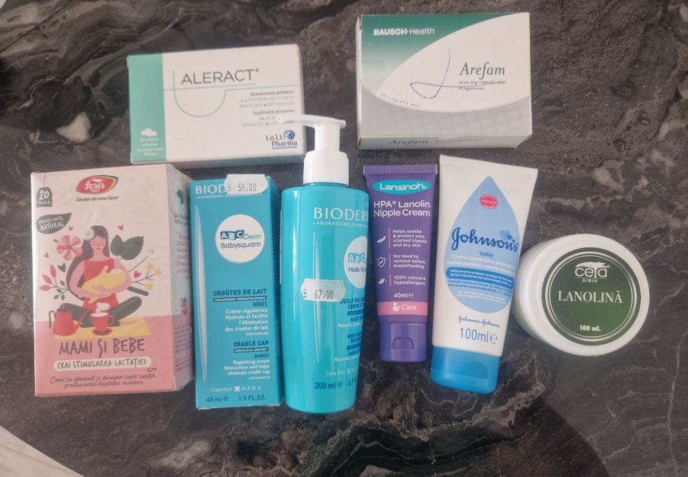 Vand tot ce se vede in poza pentru o viitoare mămică