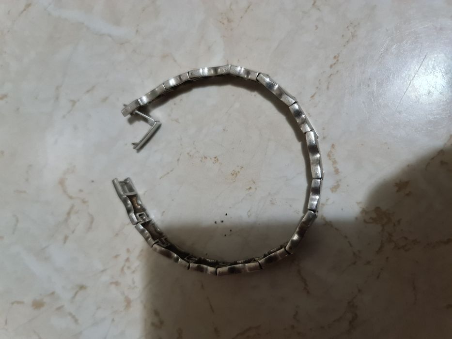 Bratara argint masiv 925,model elegant,21 cm,stare perfectă