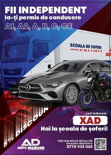 Scoala de Soferi AUTO DIAMOND Piatra Neamt