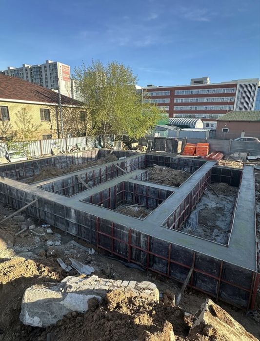 Заливаем фундамент