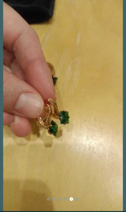 Комплект пръстен и обеци