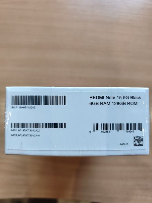 Redmi 15 5G 128GB НОВ
