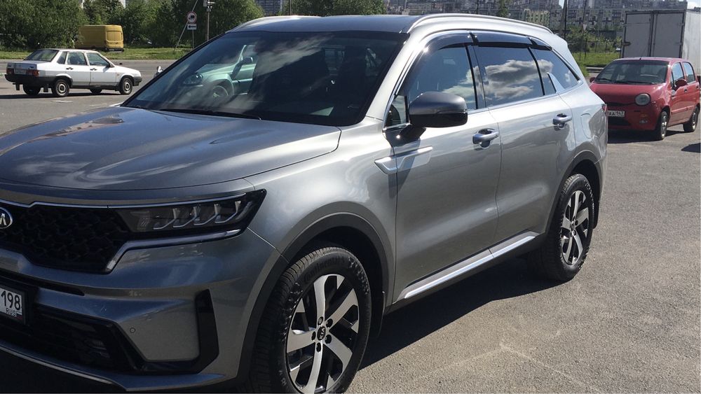 Ветровики (дефлекторы окон) KIA Sorento