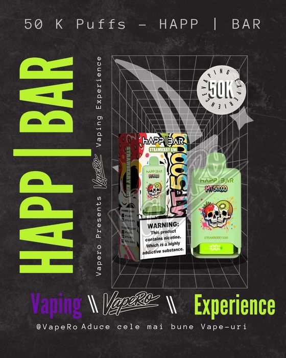 Vape Happ I Bar MT 50K - Puffuri Reale