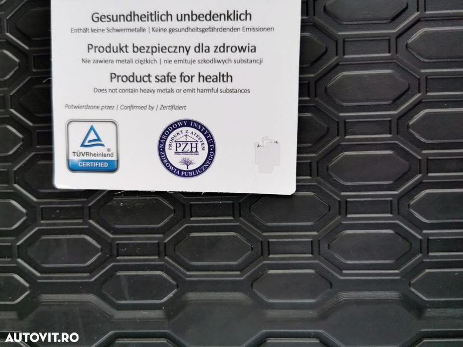 Covorase cauciuc Skoda Karoq/ Seat (Cupra ) Ateca 2016-2024