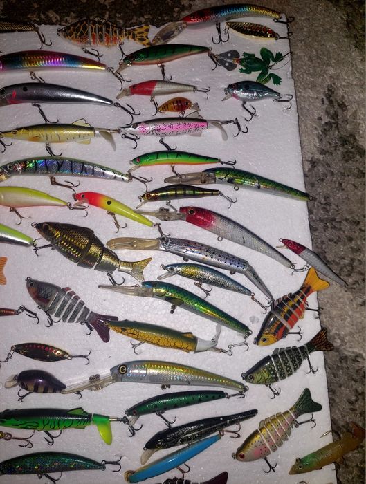 Примамки,воблер,блесни,силикон,плопер,клен,костур,щука,бяла,сом распер