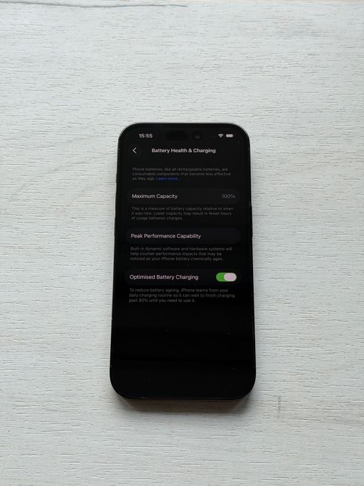 iPhone 14 Pro 1TB Space Black 100% Батерия