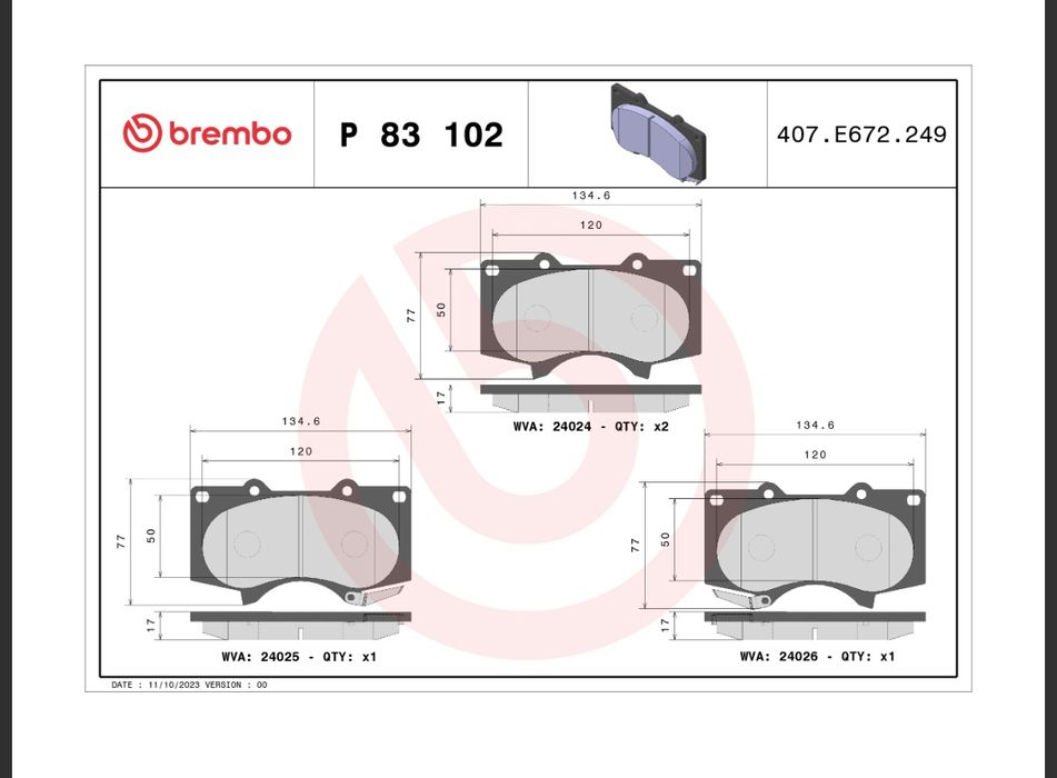 предни накладки Toyota LC150,4Runner,Lexus Gx